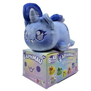 Aphmau MeeMeows Unicorns Purple Cat 6" Plush Limited Edition NEW OPEN BOX